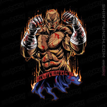 Load image into Gallery viewer, Daily_Deal_Shirts Magnets / 3&quot;x3&quot; / Black Sagat Fighter
