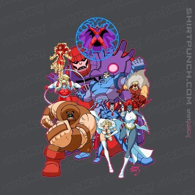 Shirts Magnets / 3"x3" / Charcoal X-Men Villains