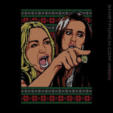Load image into Gallery viewer, Shirts Magnets / 3&quot;x3&quot; / Black Yelling At A Cat Sweater
