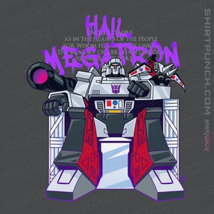 Secret_Shirts Magnets / 3"x3" / Charcoal Hail Megatron