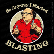 Load image into Gallery viewer, Secret_Shirts Magnets / 3&quot;x3&quot; / Black So Anyway I Started Blasting

