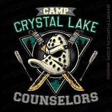 Load image into Gallery viewer, Daily_Deal_Shirts Magnets / 3&quot;x3&quot; / Black Camp Counselors
