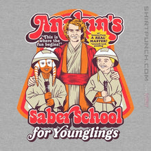 Load image into Gallery viewer, Daily_Deal_Shirts Magnets / 3&quot;x3&quot; / Sports Grey Anakin&#39;s Saber School
