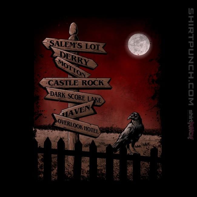 Shirts Magnets / 3"x3" / Black Horror Crossroads