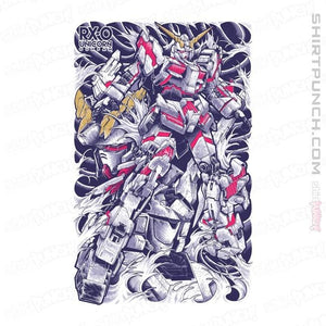 Secret_Shirts Magnets / 3"x3" / White Gundam Unicorn
