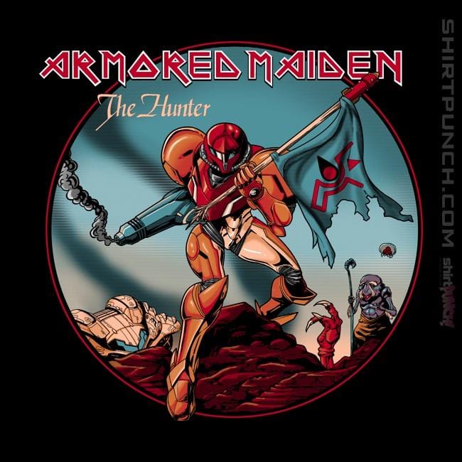 Shirts Magnets / 3"x3" / Black Armored Maiden