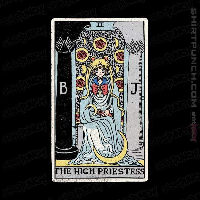 Shirts Magnets / 3"x3" / Black The High Priestess