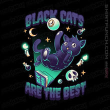 Load image into Gallery viewer, Shirts Magnets / 3&quot;x3&quot; / Black Black Cats Are The Best
