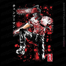 Load image into Gallery viewer, Daily_Deal_Shirts Magnets / 3&quot;x3&quot; / Black Chainsaw Sumi-E
