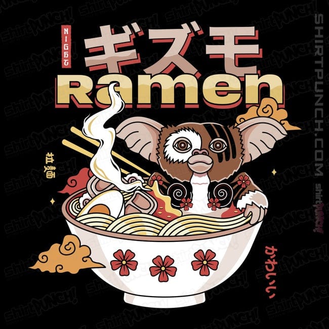 Secret_Shirts Magnets / 3"x3" / Black Dangerous Night Ramen