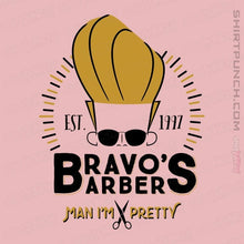 Load image into Gallery viewer, Shirts Magnets / 3&quot;x3&quot; / Pink Bravo&#39;s Barbers
