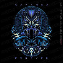 Load image into Gallery viewer, Daily_Deal_Shirts Magnets / 3&quot;x3&quot; / Black Wakanda Forever
