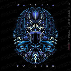 Daily_Deal_Shirts Magnets / 3"x3" / Black Wakanda Forever