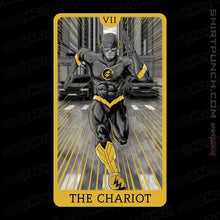 Load image into Gallery viewer, Daily_Deal_Shirts Magnets / 3&quot;x3&quot; / Black JL Tarot - The Chariot
