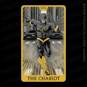 Daily_Deal_Shirts Magnets / 3"x3" / Black JL Tarot - The Chariot