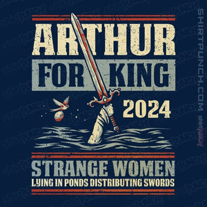Daily_Deal_Shirts Magnets / 3"x3" / Navy Strange Women 2024