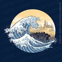 Load image into Gallery viewer, Daily_Deal_Shirts Magnets / 3&quot;x3&quot; / Navy The Great Wave of the Ringwraiths
