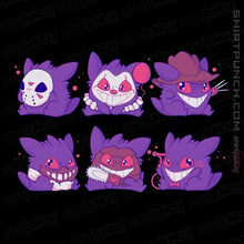 Load image into Gallery viewer, Secret_Shirts Magnets / 3&quot;x3&quot; / Black Horror Gengars
