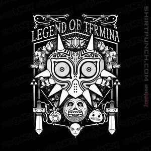 Shirts Magnets / 3"x3" / Black The Legend Of Termina Banner