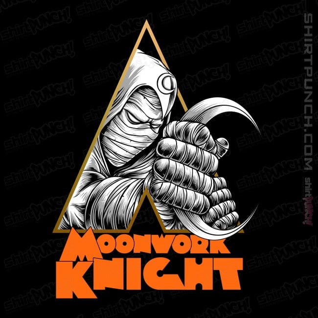 Secret_Shirts Magnets / 3"x3" / Black Moonwork Knight