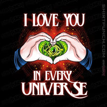 Load image into Gallery viewer, Daily_Deal_Shirts Magnets / 3&quot;x3&quot; / Black I Love You In Every Universe
