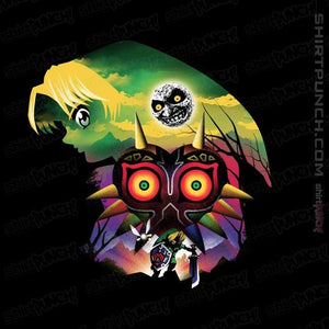 Shirts Magnets / 3"x3" / Black Majora's Mask