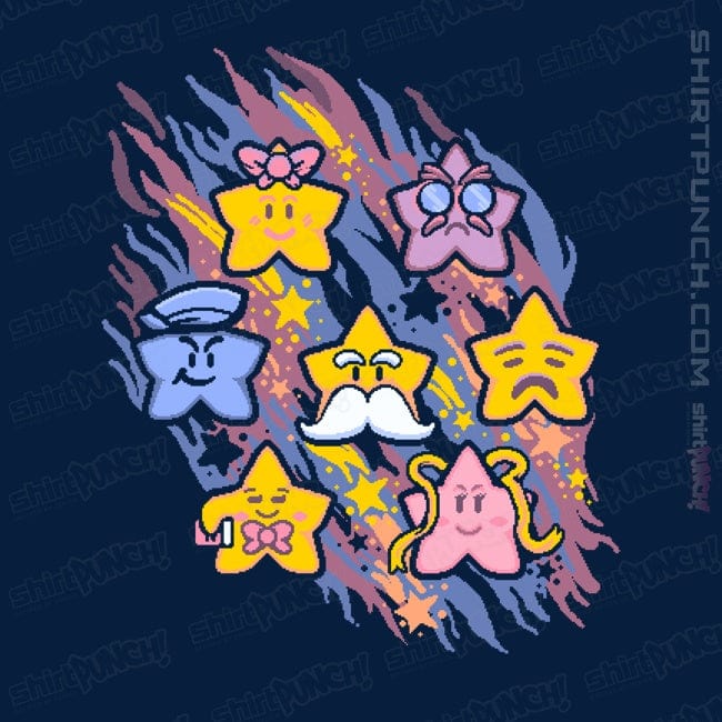 Secret_Shirts Magnets / 3"x3" / Navy Star Power