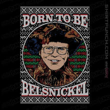 Load image into Gallery viewer, Shirts Magnets / 3&quot;x3&quot; / Black Born To Be Belsnickel
