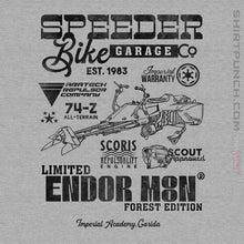 Load image into Gallery viewer, Daily_Deal_Shirts Magnets / 3&quot;x3&quot; / Sports Grey Speeder Bike Garage
