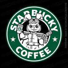 Load image into Gallery viewer, Shirts Magnets / 3&quot;x3&quot; / Black Starbucky Coffee
