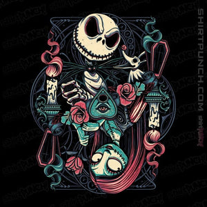 Daily_Deal_Shirts Magnets / 3"x3" / Black Jack & Sally Card