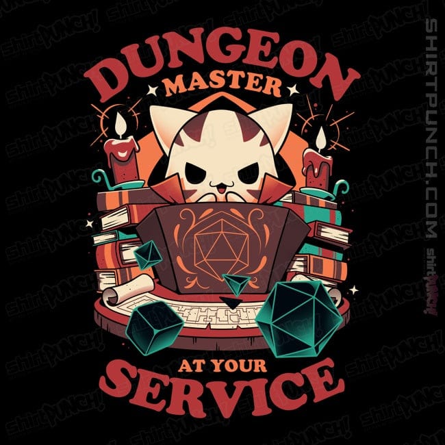 Daily_Deal_Shirts Magnets / 3"x3" / Black Dungeon Master's Call