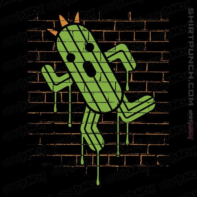 Secret_Shirts Magnets / 3"x3" / Black Cactuar Graffiti