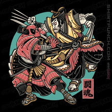 Load image into Gallery viewer, Daily_Deal_Shirts Magnets / 3&quot;x3&quot; / Black Fighting Spirit
