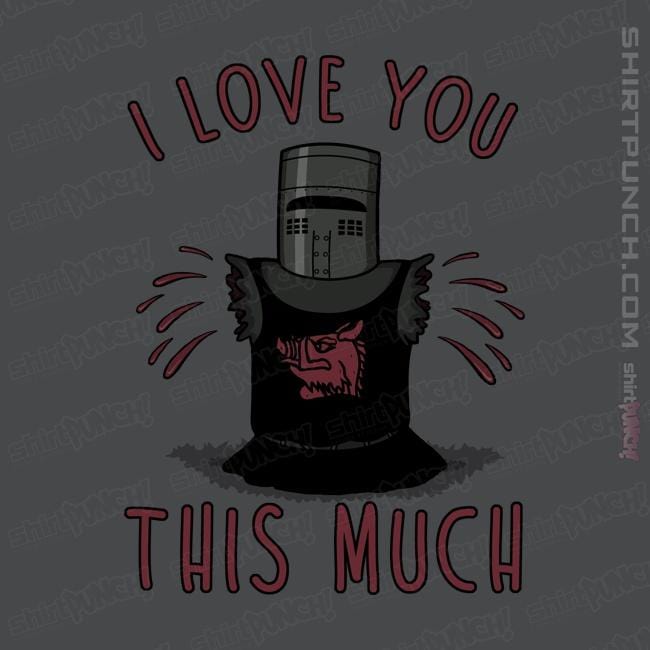 Shirts Magnets / 3"x3" / Charcoal This Much!