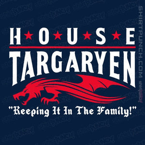 Daily_Deal_Shirts Magnets / 3"x3" / Navy House Targaryen