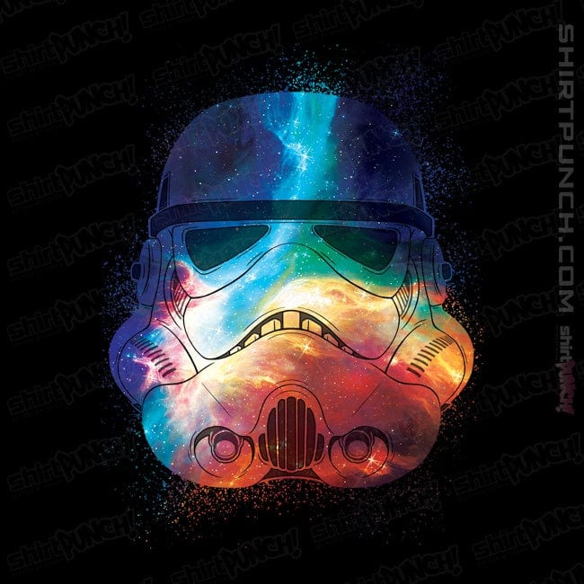 Daily_Deal_Shirts Magnets / 3"x3" / Black Galactic Stormtrooper