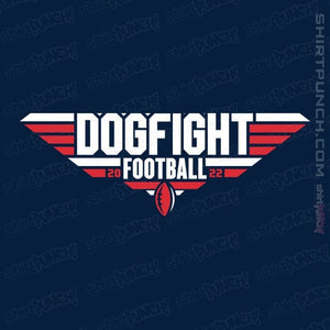 Daily_Deal_Shirts Magnets / 3"x3" / Navy Top Dogfight