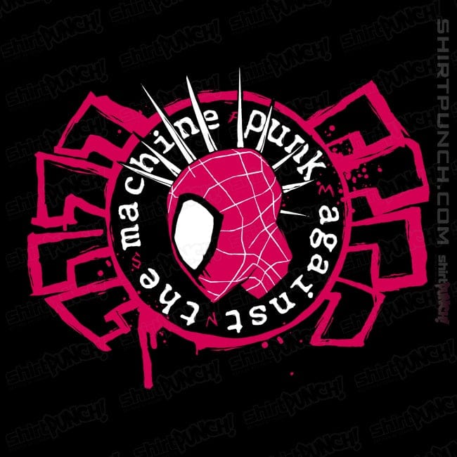 Daily_Deal_Shirts Magnets / 3"x3" / Black Punk Against The Machine