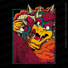 Load image into Gallery viewer, Daily_Deal_Shirts Magnets / 3&quot;x3&quot; / Black Attack On Bowser
