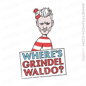 Shirts Magnets / 3"x3" / White Where's Grindelwaldo