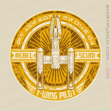 Load image into Gallery viewer, Shirts Magnets / 3&quot;x3&quot; / Natural Rebel Scum: Y-Wing Pilot
