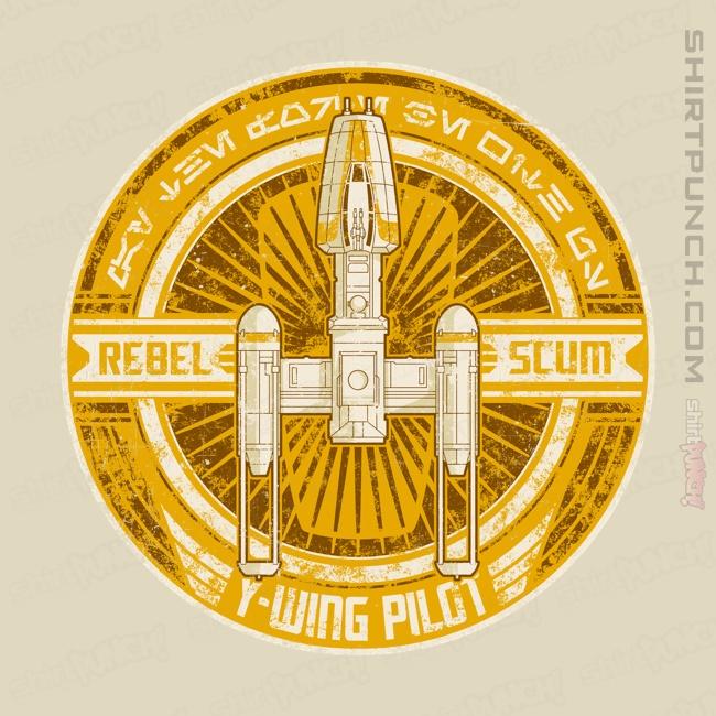 Shirts Magnets / 3"x3" / Natural Rebel Scum: Y-Wing Pilot