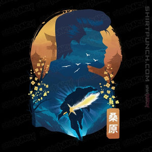 Daily_Deal_Shirts Magnets / 3"x3" / Black Kuwabara's Spirit Sword