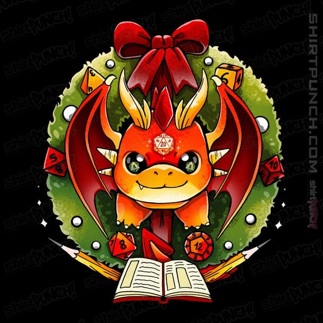 Secret_Shirts Magnets / 3"x3" / Black RPG Wreath