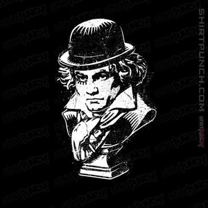 Shirts Magnets / 3"x3" / Black Ludwig Van - A Clockwork Orange