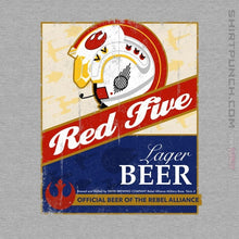 Load image into Gallery viewer, Daily_Deal_Shirts Magnets / 3&quot;x3&quot; / Sports Grey Red Five Beer
