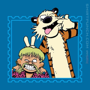 Shirts Magnets / 3"x3" / Sapphire Exotic Joe and Tiger