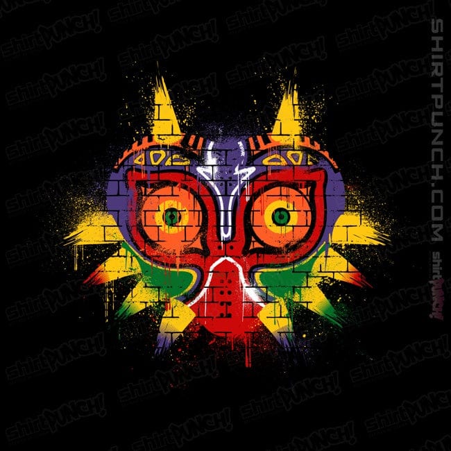 Secret_Shirts Magnets / 3"x3" / Black Majora Splash