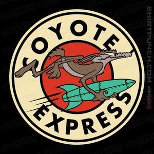 Daily_Deal_Shirts Magnets / 3"x3" / Black Coyote Express